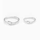 Nhẫn đôi Love Knot