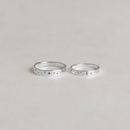 COUPLE RING NIGHT SKY LOVE