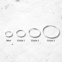 Bông Tai Mini Circle