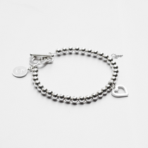 Lắc tay Medium bauble line heart