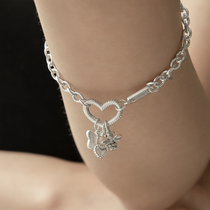Lắc tay Chain Heart Lock
