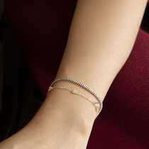 Lắc - Kiềng đá Triple Heart Stone