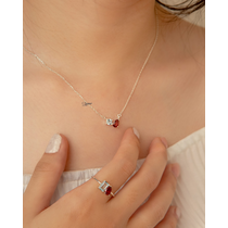 Dây chuyền đá Duo Gem