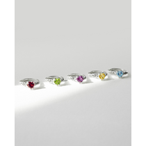 Trang sức bạc thủ công Bold Love Stone