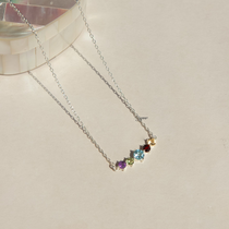 Dây chuyền đá Five Colored Gem