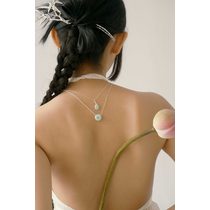 Trang sức bạc thủ công Drop Jade