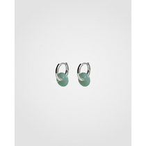 Stone Earrings Hoop Jadi
