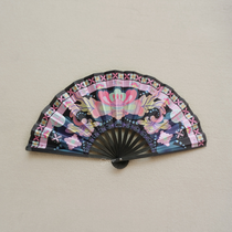 Merchandise Shimmer Black Fabric Fan 2026