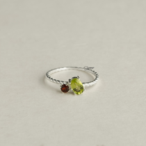 Nhẫn Đá TWISTED DUO GEM