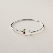 Lắc - Kiềng đá Triple Gem