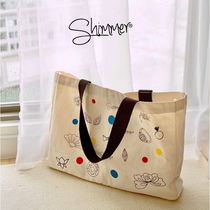 Merchandise Shimmer canvas tote bag