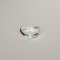 Nhẫn Đá Wave Drop Stone