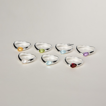 Nhẫn Đá Wave Drop Stone